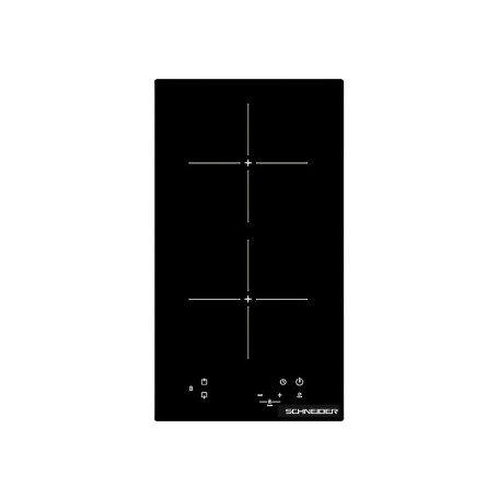 SCHNEIDER - SCDI30N1 - Domino induction 30 cm - Puissance (3500W) - Maintien au chaud - Booster - Touches sensitives