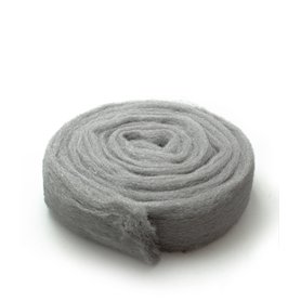 Paille de Fer n° 000 – Rouleau de 200g de Laine d’Acier – Grade Fort Idéal pour les Travaux de Ponçage et les Bois Durs