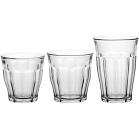 Duralex® - Lot de 18 Verres Transparents Le Picardie® - 25