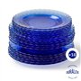 5cm - Verre Bleu Marine Ultra Rés
