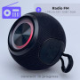 APM Enceinte Bluetooth Portable, Orbit360°, Fonction Radio, Enceinte sans Fil, Format Compact, Haut-Parleur Longue Autonomie jus