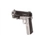 CyberGun Pistolet Airsoft Colt 1911 HPA Dual Tone-modèle à Ressort-armement Manuel/Mode Coup par Coup-Couleur: Noir/Argent-matiè