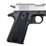 CyberGun Pistolet à Billes Airsoft- Colt 1911 hpa Bicolor modèle à Ressort(Spring)-Couleur:Noir/Argent-Culasse métal-Puissance 0