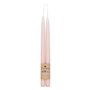 Atmosphera - Lot de 2 bougies bâtons Hugo en coton H30cm rose