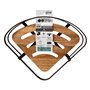 5 five simply smart 5five - étagère de Douche d Angle blackacia en Acacia