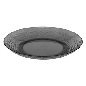 5five - Assiette estiva Gris Charbon d27cm