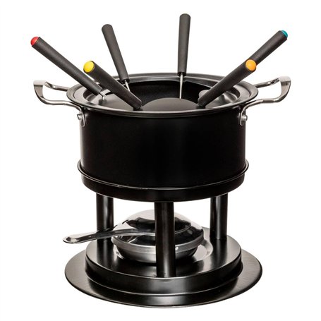5five - service à fondue 6 personnes en inox