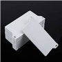 ProLeo Lot de 10 rideaux à lamelles - Plaque de lestage - Accessoire de rechange - Poids pour stores verticaux - Poids : 89 mm (