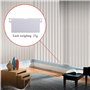 ProLeo Lot de 10 rideaux à lamelles - Plaque de lestage - Accessoire de rechange - Poids pour stores verticaux - Poids : 89 mm (