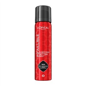 L'Oréal Paris - Spray Fixateur de Maquillage - Waterproof - Sans Transfert - Formule Légère - Non Collant - Résistant à l'Eau -