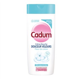 Cadum Crème Douche Douceur Velours Fleur de Coton