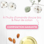 Cadum Crème Douche Douceur Velours Fleur de Coton, 450ml