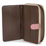 LANCASTER Compagnon Dos à Dos - Smooth Marron - Rose Antic - Nude