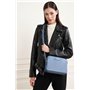 LANCASTER Sac trotteur - Dune Bleu Stone