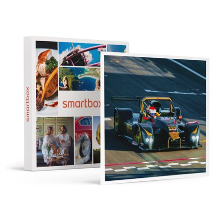 Smartbox - Coffret Cadeau - Baptême Passager : 3 Tours en Wolf Tornado et simulateur de Conduite près d'Alès - Baptême Passager