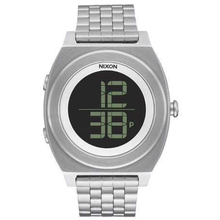 Nixon Mixte Digital Quartz Montre avec Bracelet en Acier Inoxydable A948000