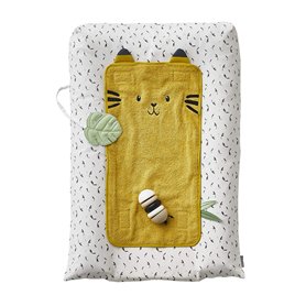 VERTBAUDET Matelas à langer + 2 tapis de change HANOÏ écru/multicolore TU