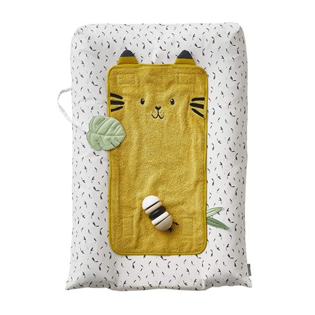 VERTBAUDET Matelas à langer + 2 tapis de change HANOÏ écru/multicolore TU
