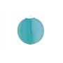 Lot de 12 - Lampion avec Porte Bougie intérieur extérieur Vert Clair 50cm