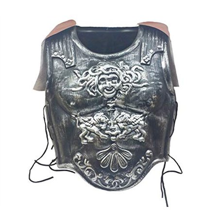 LP Divertissements Lot de 3 - Armure de Chevalier avec épaulières Imitation Cuir