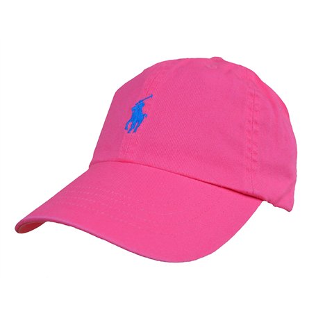 Ralph Lauren Classic Sport Casquette en coton Rose Taille unique