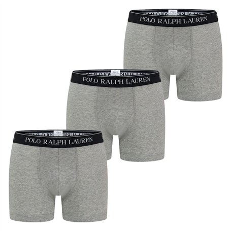 POLO RALPH LAUREN 714835885-005 Lot de 3 caleçons boxeurs XL 005 Andover Heather