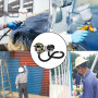 Maxs Électrique à débit constant alimenté en air masque à gaz facial complet outil de peinture en aérosol système de respirateur