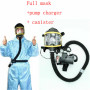Maxs Électrique à débit constant alimenté en air masque à gaz facial complet outil de peinture en aérosol système de respirateur