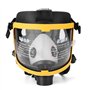 1 ensemble électrique alimenté en air alimenté masque à gaz facial complet système de respirateur à débit constant dispositif tu