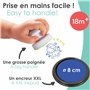 Aladine - Stampo Baby Ferme - Kit Tampons Enfant - Activités Manuelles Bébé - Encre Lavable - Jouets et Jeux Créatifs- Boîte de 