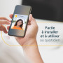 somfy 1871229 – Visiophone V350 Connect | Interphone connecté | Ecran 7 pouces | Vision nocturne | Gestion des visites à distanc