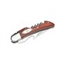 LAGUIOLE Couteau Pliant regroupant 3 Fonctions - Couteau - Décapsuleur - Tire-Bouchon - Bois de Rose - Belle boîte Cadeau