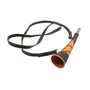 Januel Camo 25cm Corne de Chasse Adulte Unisexe, Camouflage sous-Bois Orange