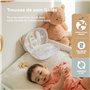 Babymoov Trousse de Soin Bébé - Compacte & Nomade - Dès la naissance - 9 Accessoires Essentiels Soin de Bébé dont Brosse à Cheve