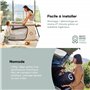 Babymoov Lit parapluie Moov,Sleep-Ultra Compact et Leger(<5kg)-Montage et Pliage rapide-Dès la Naissance et jusqu'à 4 ans-Evolut