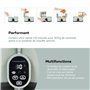 Babymoov Robot Cuiseur Bébé Nutribaby Glass - Bols en Verre - 4 en 1 Mixeur Cuiseur Vapeur, Grande Contenance 1,9L, Cuisson Sain