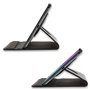 ebestStar - Coque pour Lenovo Tab M10 Plus 10.6 (Gen 3), Etui Rotatif 360, Housse Protection PU Cuir, Noir + Verre Trempé