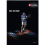 Lotto Chaussettes de Sport Homme Tennis/Running/Marche/Foot/Basket/Multisport - Pack de 8 paires de Tennis Blanc - Taille 39/42