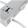 Fishtec - Sèche Serviette Electrique Mural 60W - sans Thermostat - Porte Serviette Salle de Bain Etendoir Chauffant 4 Barres - 5