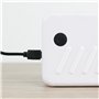 FISHTEC - Aiguiseur "QuickSharp" Électrique Rechargeable pour Couteaux en Acier - Roue d'Aiguisage en Pierre de Corindon - Doubl