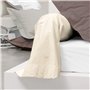 Linnea Taie de traversin uni 230X43 cm 100% Coton Alto Crème