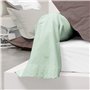 Linnea Taie de traversin uni 230X43 cm 100% Coton Alto Vert Fleur d'amandier