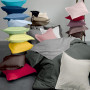 Linnea Taie de traversin uni 230X43 cm 100% Coton Alto Vert Fleur d'amandier