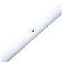 Outsunny Mât de Fixation pour Voile d'ombrage Tige pour Voile d'ombrage 3 Sections Amovibles Hauteur réglable, Accessoires fourn