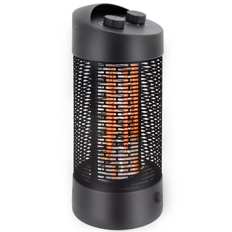 Outsunny Chauffage électrique infrarouge 6 à 8 m² et IP54 chauffage d'appoint sans CO₂ chauffage extérieur chauffage de jardin o