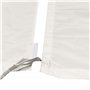 Outsunny Toile de Rechange pergola rétractable de 5 x 2,4 m pour pergola de 3 x 3 m - Tissu Polyester - Beige
