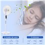 HOMCOM Ventilateur sur pied Ø 42cm 50W télécommande minuterie 3 modes 3 vitesses écran LED puissant silencieux hauteur réglable 