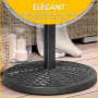Outsunny Pied de Parasol Base de lestage Parasol Ø 45 x 33H Poids Net 9 kg Noir