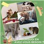 PawHut Griffoir pour Chat Mural Lot de 2 grattoir Mural ou à Poser Forme Original Cactus avec Surface à gratter en Jute - 30 x 6