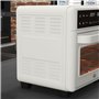 HOMCOM Four électrique multifonction de table Mini four grille-pain 13L 1200W Friteuse à air avec 12 modes de chauffage Minuteri
